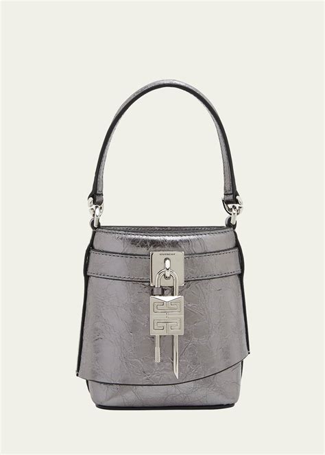 givenchy shark lock bucket bag